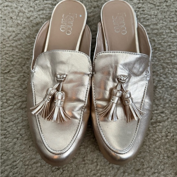 Franco Sarto Shoes - Franco Sarto Women's Rose Gold Loafers